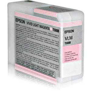 Epson Inktcartridge T580B Origineel Vivid Light Magenta C13T580B00