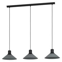 EGLO Abreosa hangende plafondverlichting Flexibele montage E27 Zwart, Grijs - thumbnail