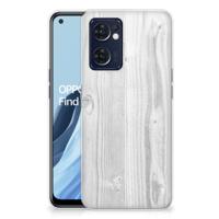 OPPO Reno 7 5G | Find X5 Lite | Bumper Hoesje | White Wood