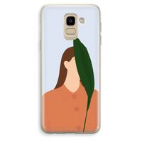 Leaf: Samsung Galaxy J6 (2018) Transparant Hoesje