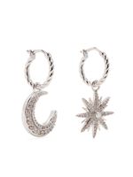 Missoma x Harris Reed boucles créoles Moonlight - Argent - thumbnail