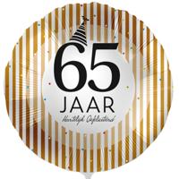 65 jaar van harte gefeliciteerd