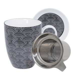 Tokyo Design Studio - Nippon Black - Mokset - Stippen - 8,5 x 10,2cm 380ml