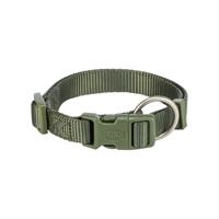 TRIXIE HALSBAND HOND PREMIUM OLIJFGROEN 30-45X1,5 CM