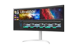 LG Electronics 38BQ85C-W LED-monitor Energielabel F (A - G) 95.3 cm (37.5 inch) 3840 x 1600 Pixel 21:9 5 ms DisplayPort IPS LCD