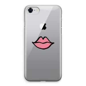Kusje: iPhone 8 Transparant Hoesje