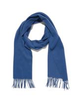 HEMA Heren Sjaal Van Wol 180x30 (blauw)