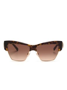 Dolce & Gabbana Eyewear lunettes de soleil à monture papillon - Marron