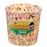 Haribo - Zoute Rijen - 150 stuks - thumbnail