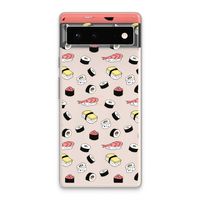 Sushi time: Google Pixel 6 Transparant Hoesje