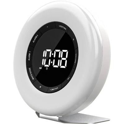 Denver 111131010030 Daglichtwekker Kwarts Wit Alarmtijden 2 2 timertijden