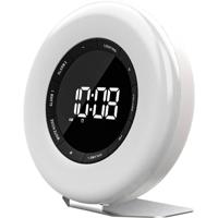 Denver 111131010030 Daglichtwekker Kwarts Wit Alarmtijden 2 2 timertijden