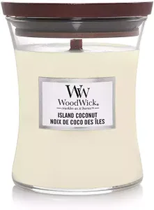 WoodWick Island Coconut kaars Overige Wit 1 stuk(s)