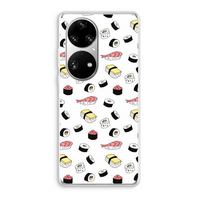 Sushi time: Huawei P50 Pro Transparant Hoesje
