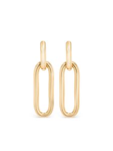 Pragnell boucles d'oreilles pendantes Havana en or 18ct