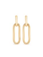 Pragnell boucles d'oreilles pendantes Havana en or 18ct