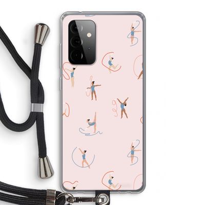 Dancing #3: Samsung Galaxy A72 5G Transparant Hoesje met koord