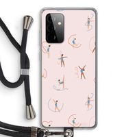Dancing #3: Samsung Galaxy A72 5G Transparant Hoesje met koord