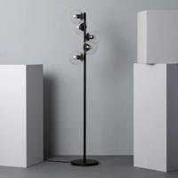 Vloerlamp glazen bollen &apos;Otis&apos; modern helder glas 5x e27 fitting 149cm