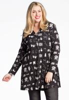 Yoek Tuniek ACCESSORY wide bottom | Zwart | Maat 58/60 Yoek Tuniek ACCESSORY wide bottom | Zwart | Maat 58/60