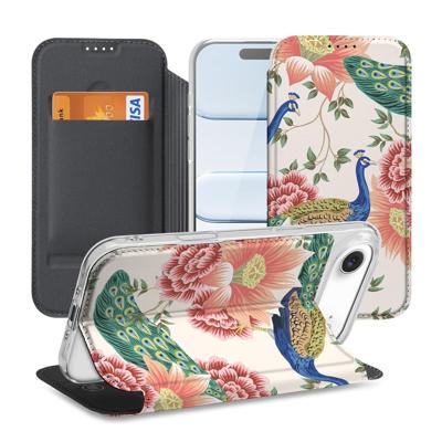 Bookcase Apple iPhone Air Pink Peacock