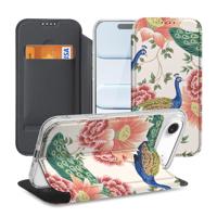 Bookcase Apple iPhone Air Pink Peacock