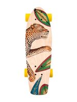 Hermès Pre-Owned planche de skateboard Savana Dance en bois - Tons neutres Hermès Pre-Owned planche de skateboard Savana Dance en bois - Tons neutres