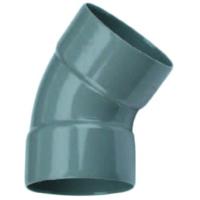 Wavin PVC Bocht 45° Dubbele Mofaansluiting 110mm - Bestand & Eenvoudig Te Installeren