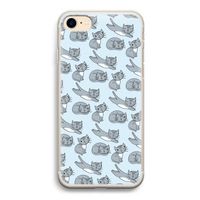 Poezen: iPhone 7 Transparant Hoesje Poezen: iPhone 7 Transparant Hoesje