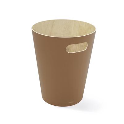 Umbra Woodrow Afvalbak - 23x23x28cm - 7.5 liter - sierra 082780-1258