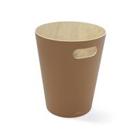 Umbra Woodrow Afvalbak - 23x23x28cm - 7.5 liter - sierra 082780-1258