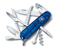 Victorinox Huntsman 1.3713.T2 Zwitsers zakmes Aantal functies 15 Blauw (transparant) - thumbnail