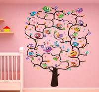 Sticker kind boom vogels