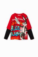 T-shirt met dubbele mouwen Bugs Bunny - RED - 11/12 - thumbnail