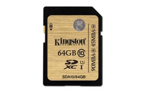Kingston Technology SDHC/SDXC Class 10 UHS-I 64GB flashgeheugen Klasse 10