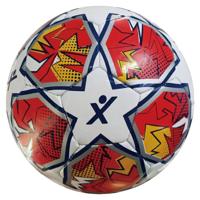 SportX voetbal Champion - maat 5 - rood/geel SportX voetbal Champion - maat 5 - rood/geel