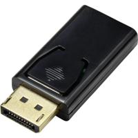 Renkforce RF-4746622 HDMI / DisplayPort Adapter [1x DisplayPort stekker - 1x HDMI-bus] Zwart