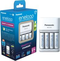 Panasonic BQ-CC55 snellader + 4 Eneloop AA batterijen