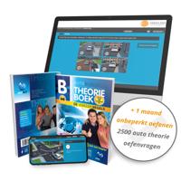 Auto Theorieboek Rijbewijs B 2025 met 2500 Oefenvragen - 1 Maand Onbeperkt Oefenen