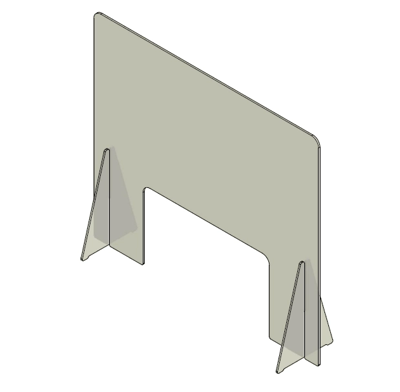 Kunststof kuchschot 600x700mm (EXTRA GROTE OPENING) Kunststof kuchschot 600x700mm (EXTRA GROTE OPENING)