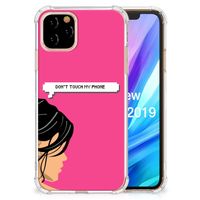 Apple iPhone 11 Pro Anti Shock Case Woman Don't Touch My Phone