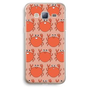 Krab: Samsung Galaxy J3 (2016) Transparant Hoesje