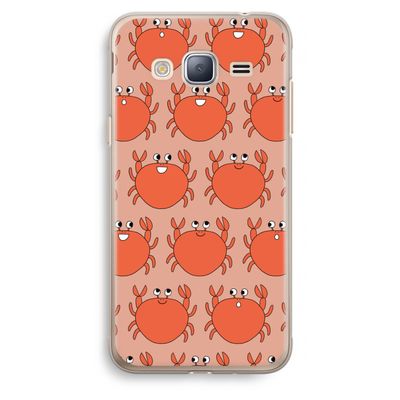 Krab: Samsung Galaxy J3 (2016) Transparant Hoesje