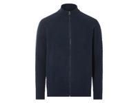 LIVERGY Gebreide heren trui (Blauw, L)
