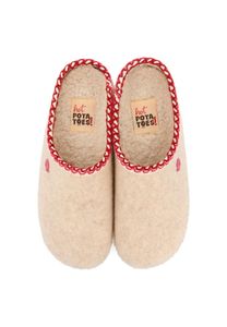 Hot Potatoes Pantoffels Laupstad 70182_05 Beige  maat