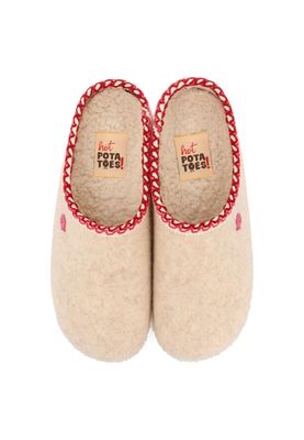 Hot Potatoes Pantoffels Laupstad 70182_05 Beige maat