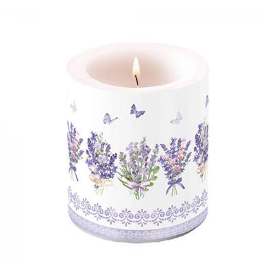 Kaars Lovely Lavender White M