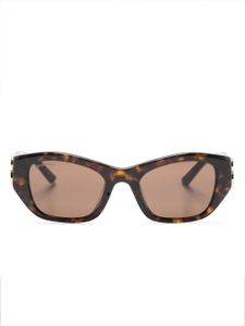 Balenciaga Eyewear lunettes de soleil Dynasty à monture carrée - Marron