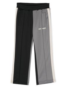 Palm Angels Kids pantalon de jogging à design colour block - Noir