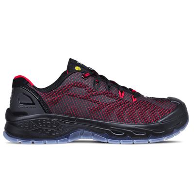 HKS Werkschoen RS 285 S1P | Zwart/Rood | Maat 39 - 4040005194393